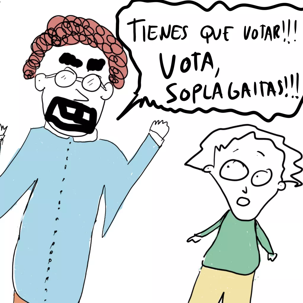 votar